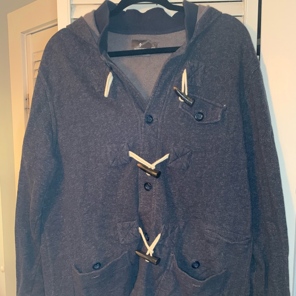 Hawkins McGill, toggle, button light jacket